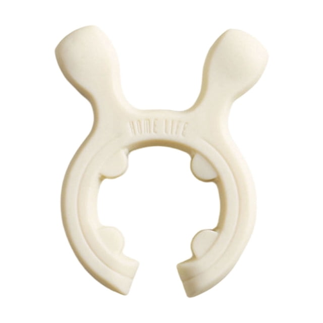 Fixing Clip Indoor Use for Kitchen Organization with Silicone Cutlery Holder Clip Featuring Deer Horn Shape and Boiling Stopper for Safe Spoon Support
