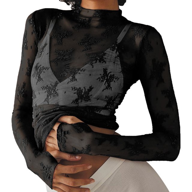 Ketyyh-chn99 Chemise à Manches Longues Femme Ample Confortable Blouse à Manches Longues Col Rond Tunique Ligne A Blouse Noir,m