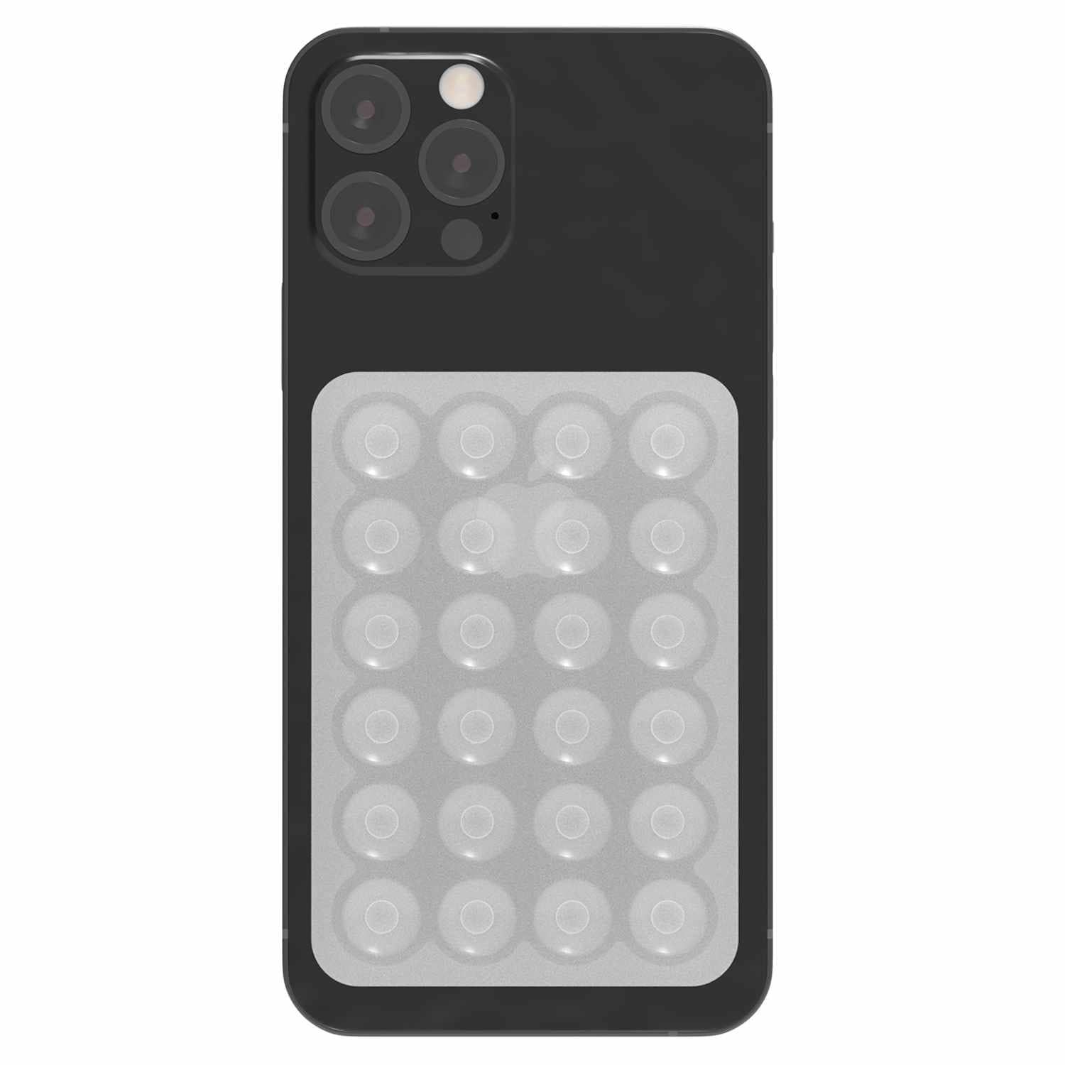 Blu Element Support Téléphone Universel PhoneSquid | Fixation par Ventouse – Clair