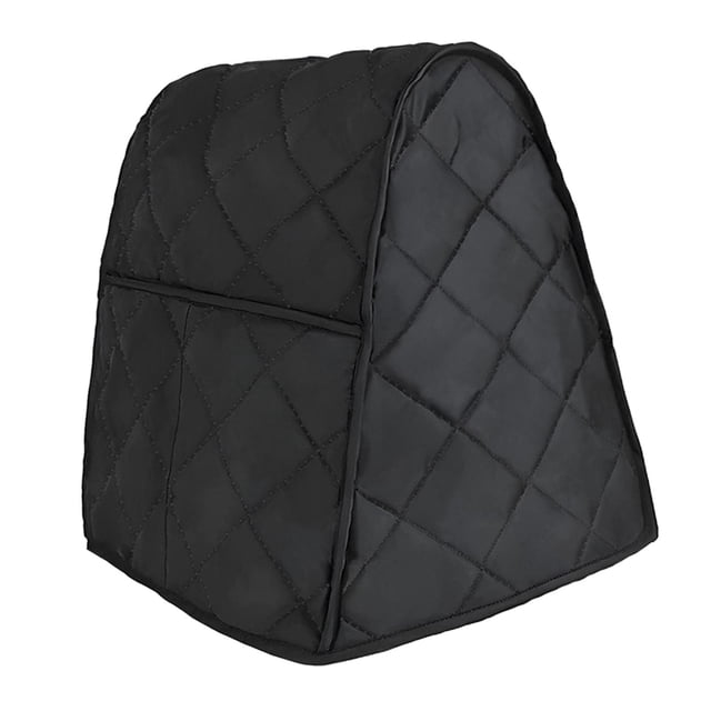 veasfak Stand Mixer Dustproof Cover with Organizer Bag, Household Keep Clean Mixer Protection Cover for Coffee Maker, Toaster Machine Black
