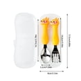 thumbnail image 3 of Cartoon Toddler Utensil Sets Stainless Steel Kid Spoon And Fork Silverware For Home Kitchen Restaurant Dining, 3 of 4