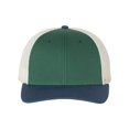 thumbnail image 1 of Richardson Low Pro Trucker Cap, M-L, Spruce-Birch-Light Navy, 1 of 2