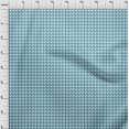 thumbnail image 4 of oneOone Velvet Teal Blue Fabric Houndstooth Craft Projects Decor Fabric Printed By The Yard 58 Inch Wide, 4 of 4