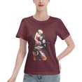 thumbnail image 1 of Women's Basic Short Sleeve T-Shirt Naruto Naruto Hinata, 1 of 6