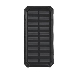 20000mAh Solar Power Bank with Dual USB Ports, Portable Solar Charger for Outdoor Camping Hiking, Fast Charging Solar Battery Pack for Cell Phones DIY Kit, 4 Colors