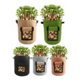 thumbnail image 3 of Labymos Potato Growing Bag Felt Thickened Planting Grow Pouch Garden Vegetables Planter Containers with Handles, 3 of 8