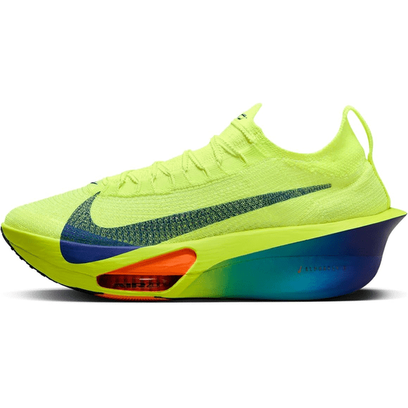 Refurbished Nike Air Zoom Alphafly NEXT 3 (Neon/Blue) Men's 15 Running Shoes