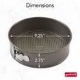 thumbnail image 4 of GoodCook Everyday Nonstick Steel Springform Pan, 9 inch Gray, 4 of 6