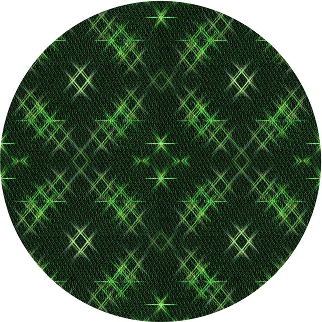 Ahgly Company Tapis d'Intérieur Lavables à la Machine, Carrés, Transitionnels, Verts, Tapis de Zone, 3 Pieds Carré