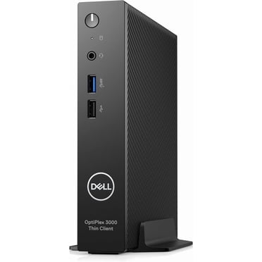 Refurbished (Good) Dell OptiPlex 3000 Thin Client (Intel Pentium Silver N6005, 8GB RAM, 256GB SSD, Windows 10 IoT Enterprise LTSC 2021) - Black (W24T2)