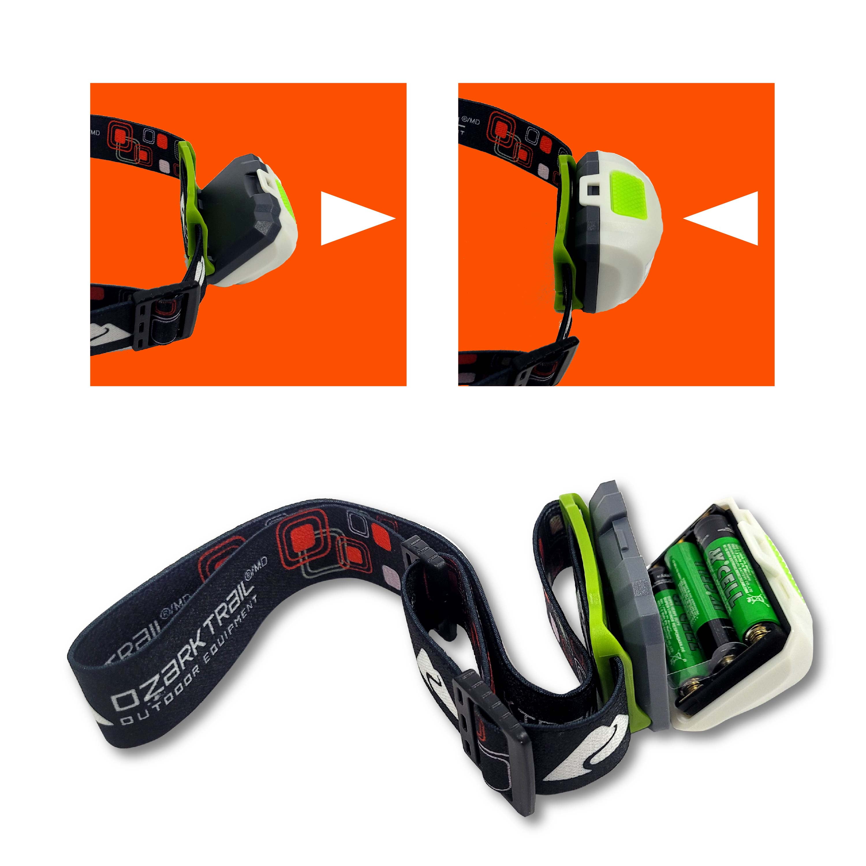 Ozark Trail Light Camping Combo Flashlights 250LM