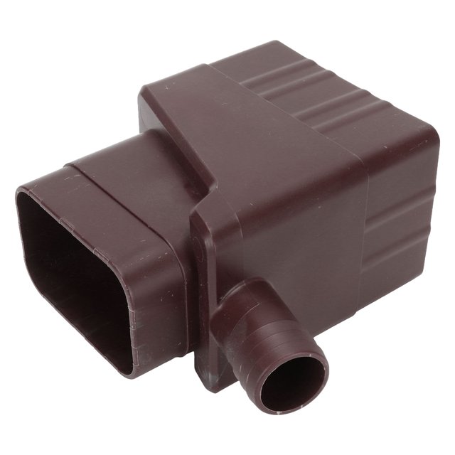 Rainwater Collection System, Rectangular 40 Inch Hose Reusable Water Diverter System For Garden Watering White,Black,Green,Dark Brown