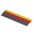 thumbnail image 4 of Trousse de Recharge pour Crayon de Charpentier HB, Ensemble de Recharge pour Crayon de Charpentier 2,8 mm 12 Pcs Cire de Graphite Précise Noir Rouge Jaune pour Métal pour Verre, 4 of 8