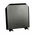 thumbnail image 2 of HY-C FB1515 Fireback, Acier Inoxydable Peint Noir, Installation Réglable, Protège Firebox, 15 Pouces x 15 Pouces, 2 of 4