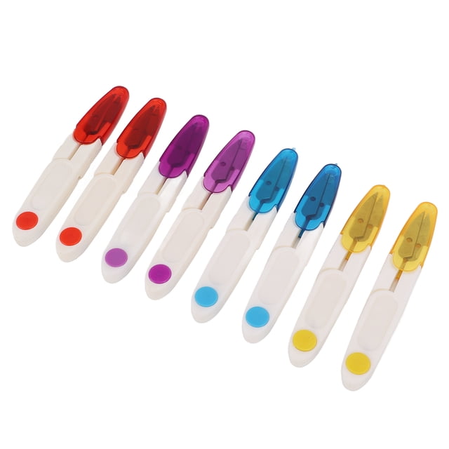 Thread Snips, Wide Application Mini Scissors Premium Material Spring Action Mini Size For Cutting For DIY For Sewing
