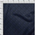 thumbnail image 3 of oneOone Georgette Viscose Medium Blue Fabric Abstract Sewing Craft Projects Fabric Prints By Yard 42 Inch Wide, 3 of 4