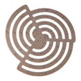 thumbnail image 3 of Abbracc Règle de Coupe d'Angle en Cuir Règle de Courbe Ensemble Pochoirs de Dessin Gabarits Géométriques A, 3 of 9