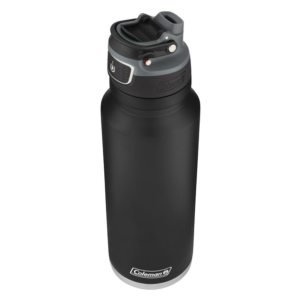 Coleman FreeFlow AUTOSEAL Stainless Steel Water Bottle, 40 oz