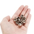 thumbnail image 4 of Unique Bargains 15x20mm Mini Brads Round Paper Fasteners for Art Crafting, Silver Tone 100pack, 4 of 5