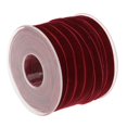thumbnail image 3 of jifeng 20 YARD RED VELVET CRAFT RIBBON ROLL FOR WEDDING PARTIES GIFTS PACKING as described, 3 of 6