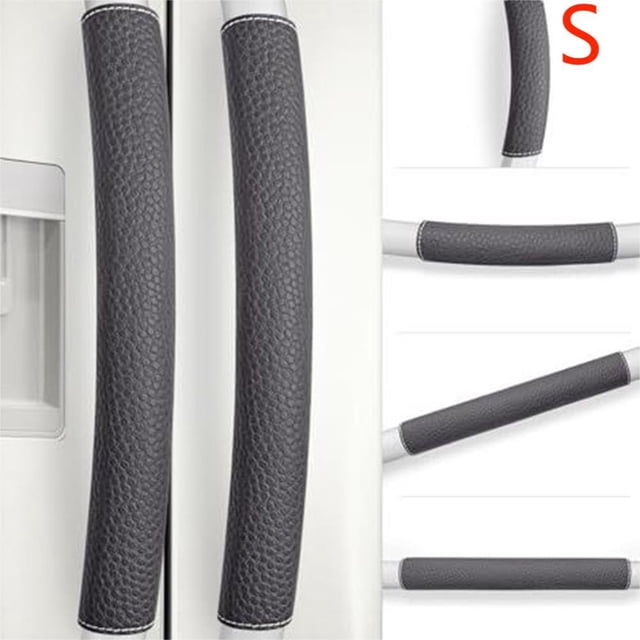 Refrigerator handle protective cover anti-collision sliding door handle cover