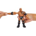 thumbnail image 3 of WWE – Bend 'N Bash – Figurine articulée – The Rock, 3 of 6