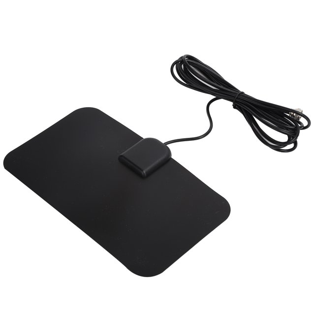 Indoor TV Antenna, Flat And Ultra-thin Antenna Design TV Accessory High Performance Multi-directional Design For Smart/Old Television For Home