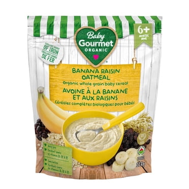 Baby Gourmet Organic Cereal Banana Raisin Oatmeal