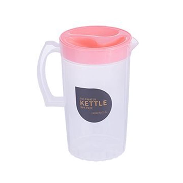 Birdeem Cold Kettle, Refrigerator Cold Kettle, Fruit Teapot Lemonade Drink Containers for Kitchen Home Party Bar Wedding 2.2L