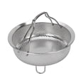 thumbnail image 2 of Panier Vapeur avec Poignée et Pieds Pliables, Passoire Multifonction en Acier Inoxydable avec Insert Vapeur et Pieds Surélevés, Idéal pour Casserole de Cuiseur à Riz Électrique, 2 of 7