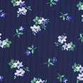 thumbnail image 3 of FLORA Intimates Blue Lace Trim Floral Nightgown Juniors M, 3 of 3