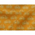 thumbnail image 4 of oneOone Viscose Jersey Fabric Dot & Bicycle Block Print Fabric By Yard 60 Inch Wide, 4 of 5