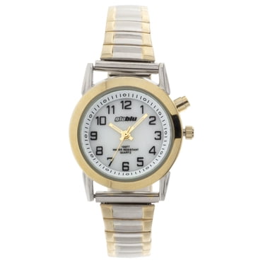 Montre analogique à deux tons facile à lire pour femmes de Globlu