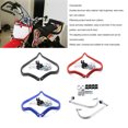 thumbnail image 1 of Barres de Protection pour Mains Allongées Antichute en Alliage d'Aluminium Durables, Poignée Robuste, Accessoire de Guidon de Moto, Protecteur de Moteur, Direction, Bleu, 1 of 6