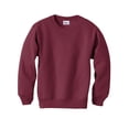 thumbnail image 1 of Hanes ComfortBlend EcoSmart Chandail à Col Rond pour Garçon, P, Bordeaux, 1 of 6