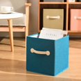 thumbnail image 3 of Folding Storage Box Home Clothing Organisation Durable Closet Cube With Handle Clothes Organizer, 3 of 12
