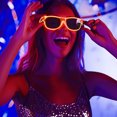 thumbnail image 4 of TIELUTT LED Luminous Glasses Personality Dance Decoration Bar Disco Party Props Party Flags on A String Party Flags 3x5 Party Flag Banner Graduation Party Decorations 2022 Event Planner Organizer Bag, 4 of 5