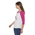 thumbnail image 4 of T-shirt de baseball avec manches raglan George pour femmes, 4 of 6