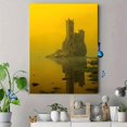 thumbnail image 4 of Qisvanset Ancient Castle Ruins Canvas Print 12x16 Inch Bar Study Decor, 4 of 8