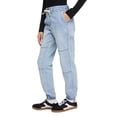 thumbnail image 4 of No Boundaries Women's Denim Utility Jogger, 4 of 6
