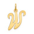 thumbnail image 1 of Diamond2Deal 14K Pendentif Charme Initiale Lettre en Or Jaune pour Femmes, 1 of 6