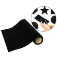 thumbnail image 4 of fastboy Back Self Adhesive Sheet Felt Velvet Velour Fabric Craft Sticker Black, 4 of 9