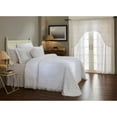 thumbnail image 1 of Better Trends BSWRTWWH Collection Anneau de Mariage Couvre-Lit Taille Simple, Blanc, 1 of 4