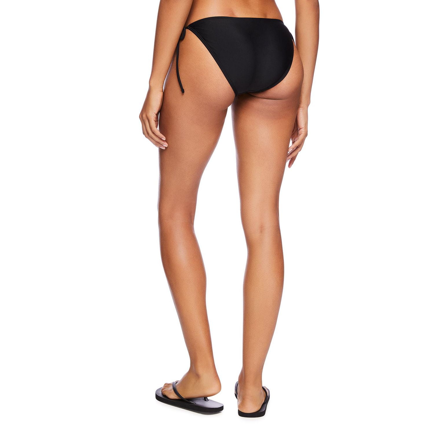 Bas de bikini avec cordelettes No Boundaries pour femmes