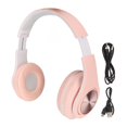 thumbnail image 2 of 40mm Speaker Unit, Comfortable BT Headset with Colorful Light and Foldable Design, Enhance Your Gaming and Music Experience, Compatible with Phone, Laptop, Tablet, 2 of 7
