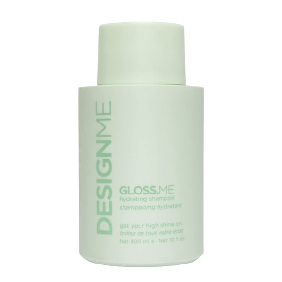 GLOSS.ME Shampooing Hydratant par DESIGNME / Shampooing à l'Huile de Chanvre et d'Argan Ajoute Douceur et Brillance / Shampooing pour Cheveux Raides, Ondulés Ou Bouclés / Shampooing Hydratant Sans Sulfates et Sûr pour la Couleur