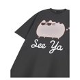 thumbnail image 3 of Pusheen  Adult See Ya Short-Sleeved T-Shirt, 3 of 3