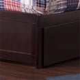 thumbnail image 4 of Portland Lit Plateforme en Bois Simple TG avec Pied de Lit et Tiroirs de Rangement, Couleur Espresso, 4 of 9