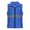 Blue, variant on Staron Women's Breathable Mesh Fishing Hiking Travel Vest Jacket with Pockets Casual Outdoor Photography Riding Hunting Kayaking Waistcoat, Orange XXL