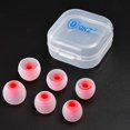 thumbnail image 2 of HEVIRGO 3 Pairs Earplug Replacement In Ear Silicone Eartips Earbuds Ear Sleeve for Headphone, 2 of 10